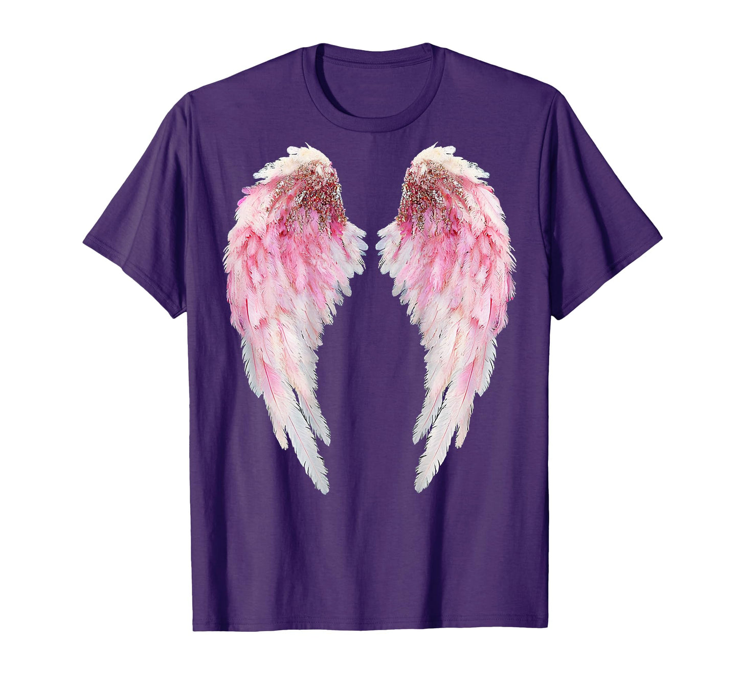 Angel Wings Pink Graphic T-Shirt