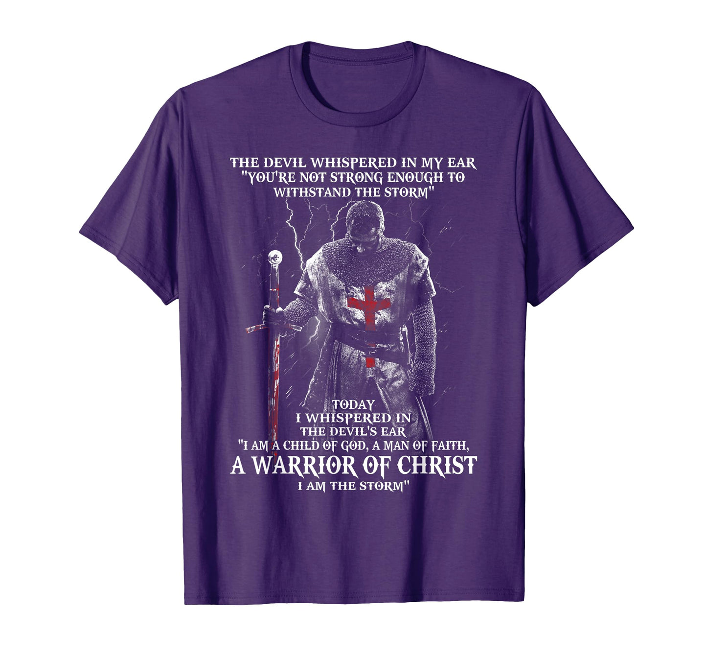 A Warrior of christ Tshirt T-Shirt