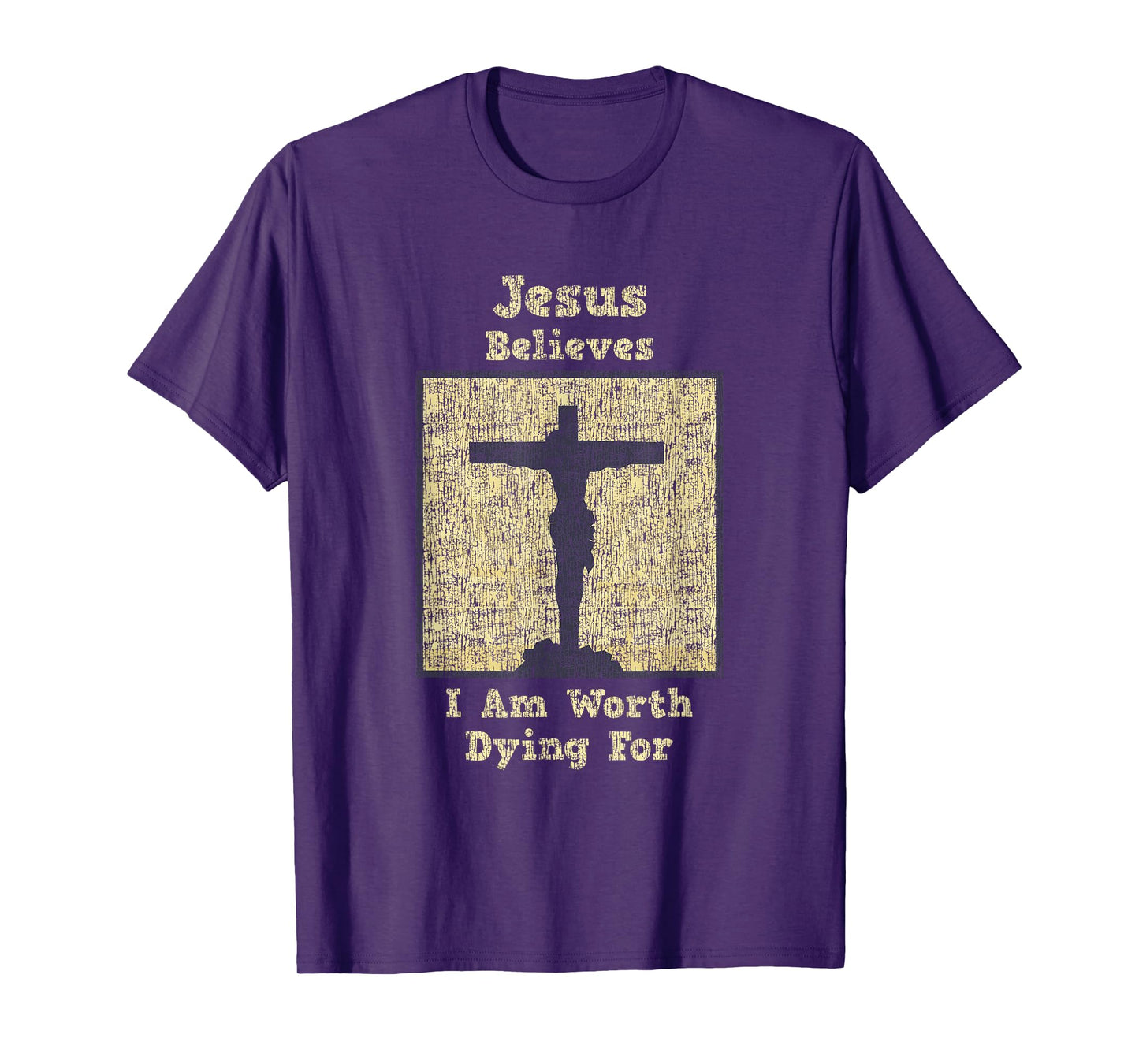 Jesus Believes I Am Worth Dying For Cross T-Shirt
