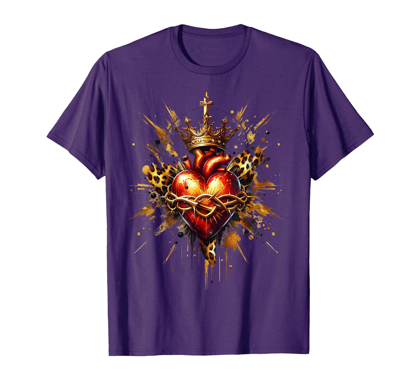 Sacred Heart of Jesus Catholic Devotion Faith T-Shirt