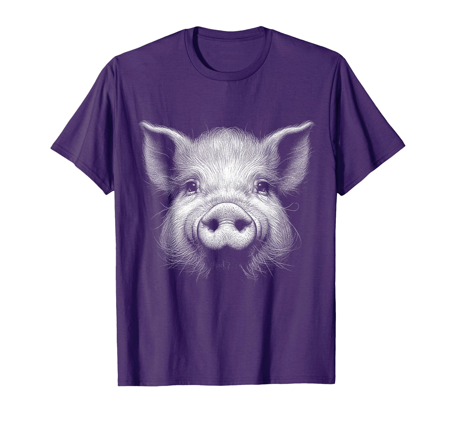 Pig Face Lover Art Design For Men And Women T-Shirt