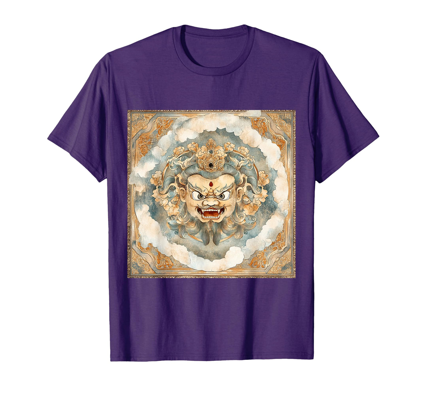 Mahakala Protector Tibetan Buddhism Ancient Deity T-Shirt