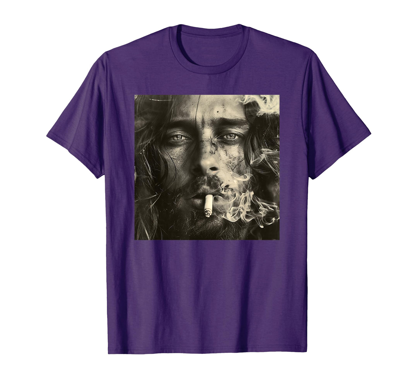 Cooler Jesus Christ Smokes, Resistance, Rebellious Jesus T-Shirt