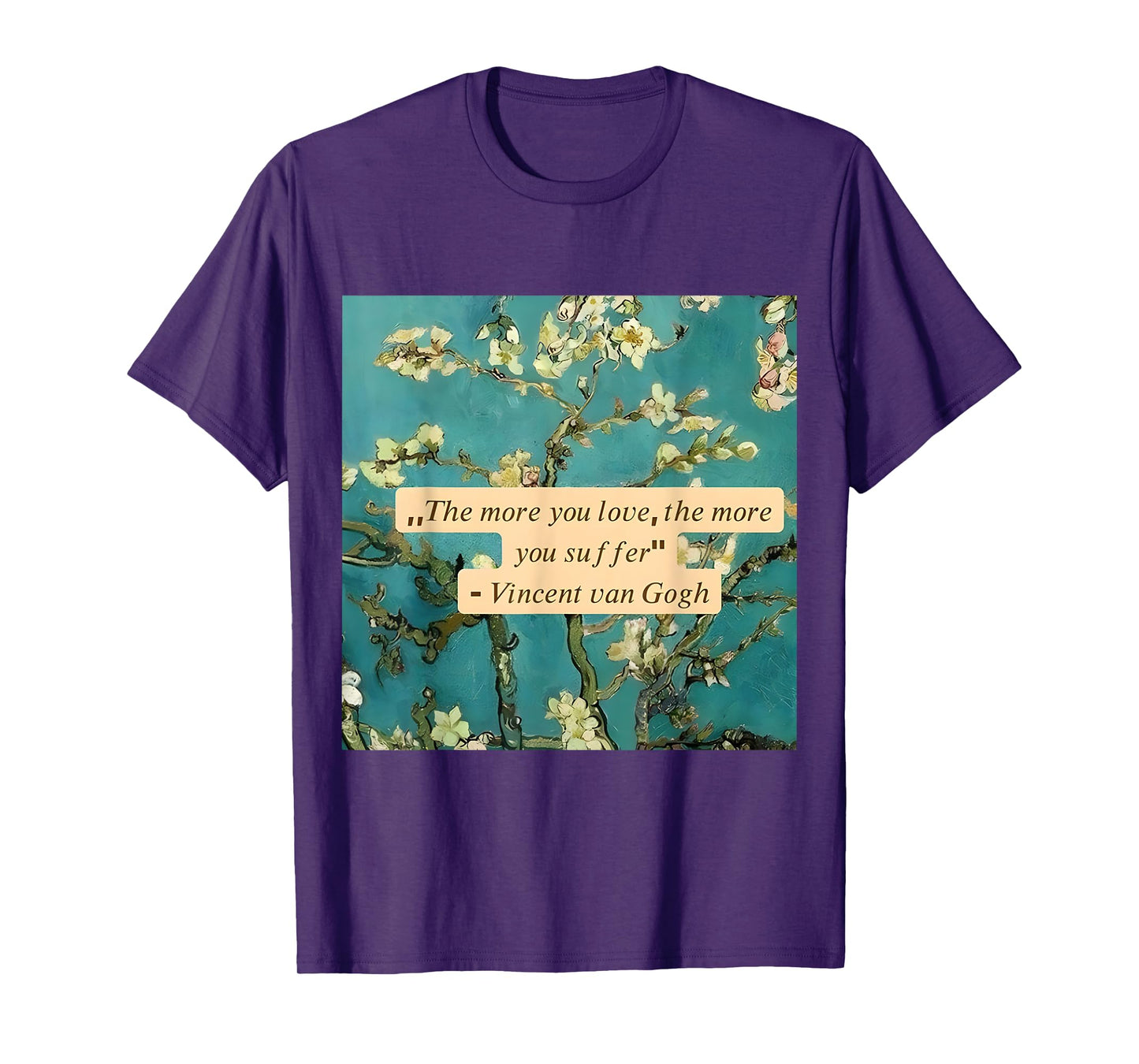 Almond Blossom Vincent Van Gogh Fans Famous Artist Tribute T-Shirt