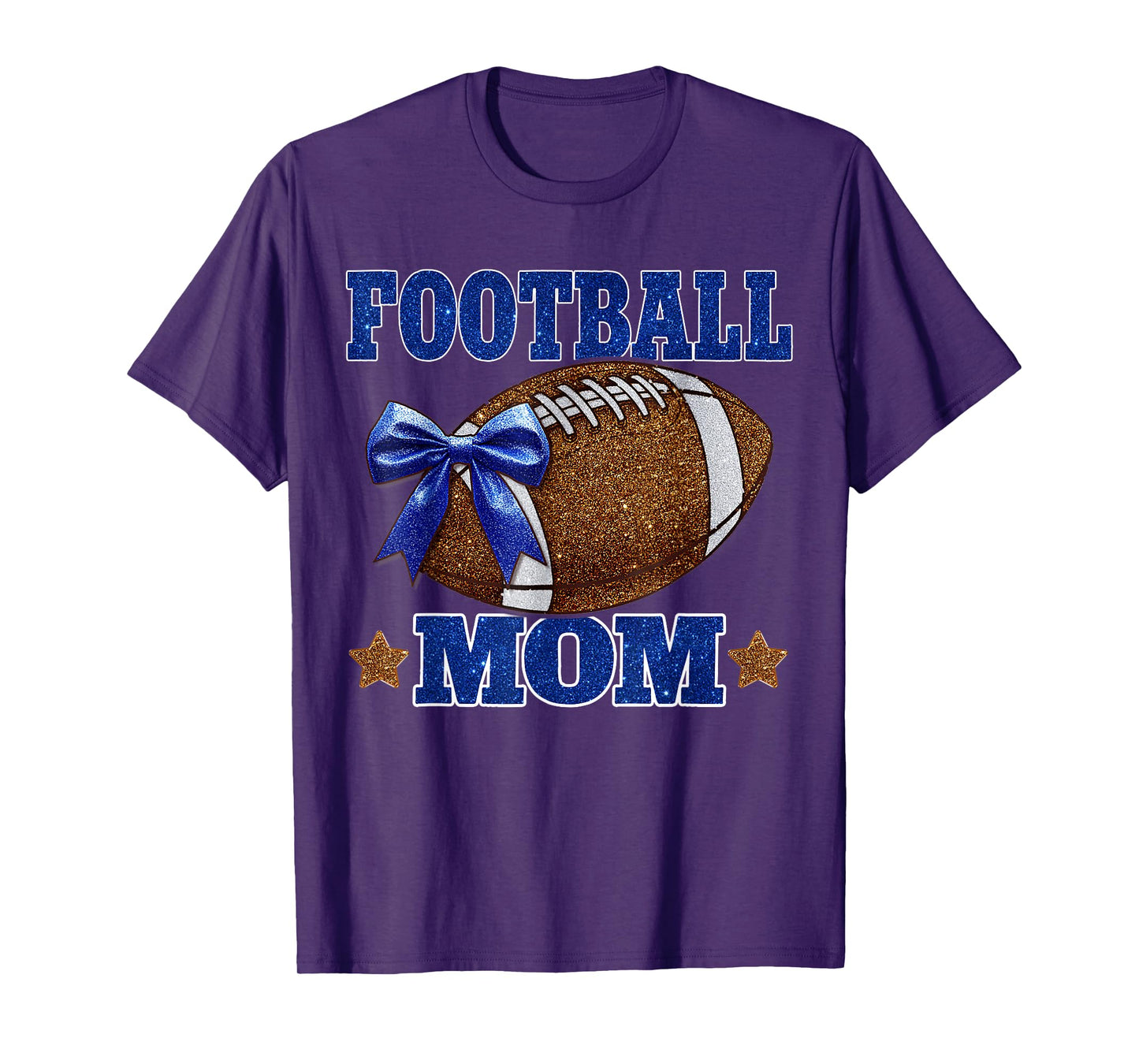 Footbal Mom Football Mama Game Day Football Season Women T-Shirt