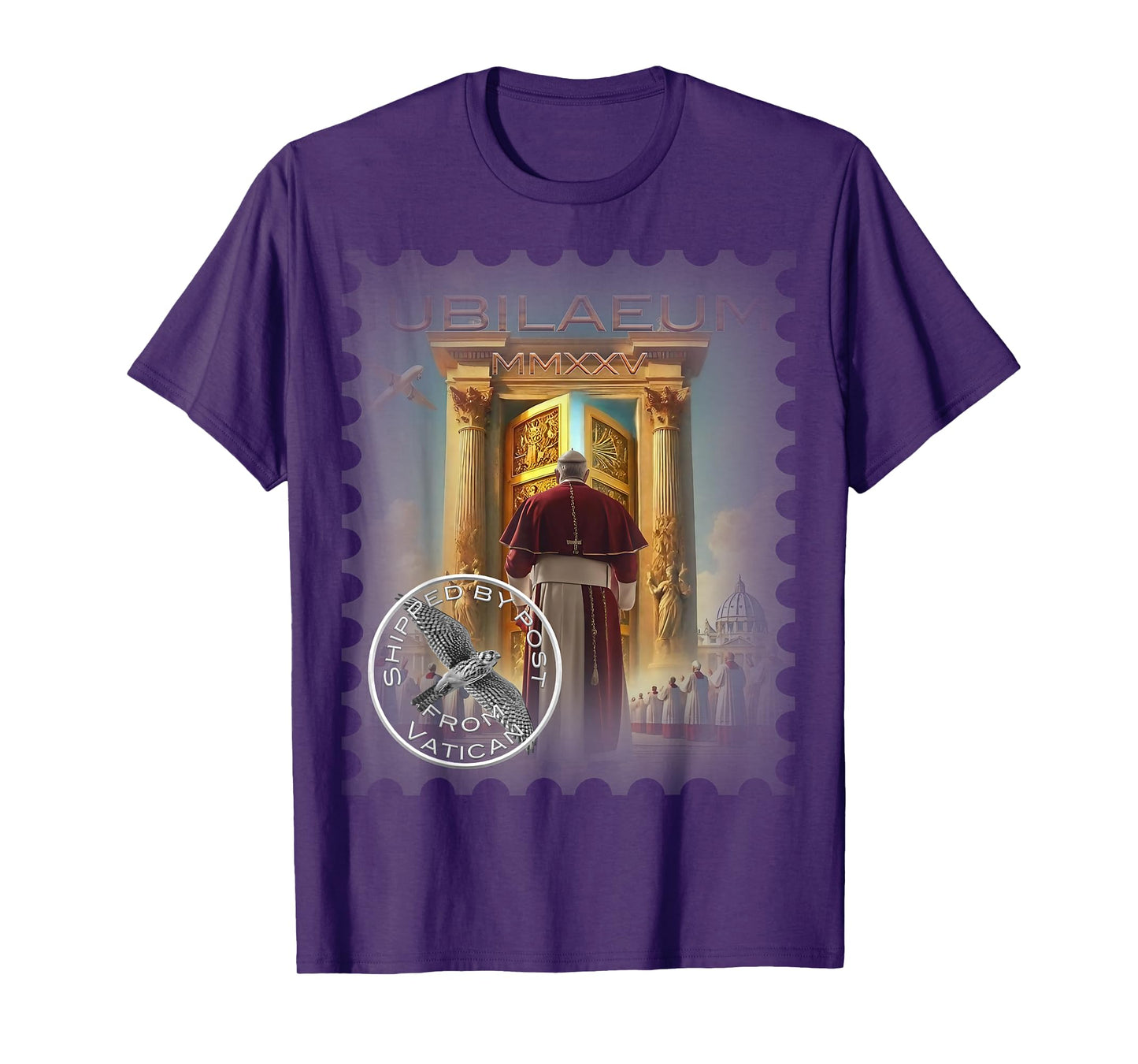 Jubilee 2025, Vatican, a travel souvenir, a gift idea. T-Shirt