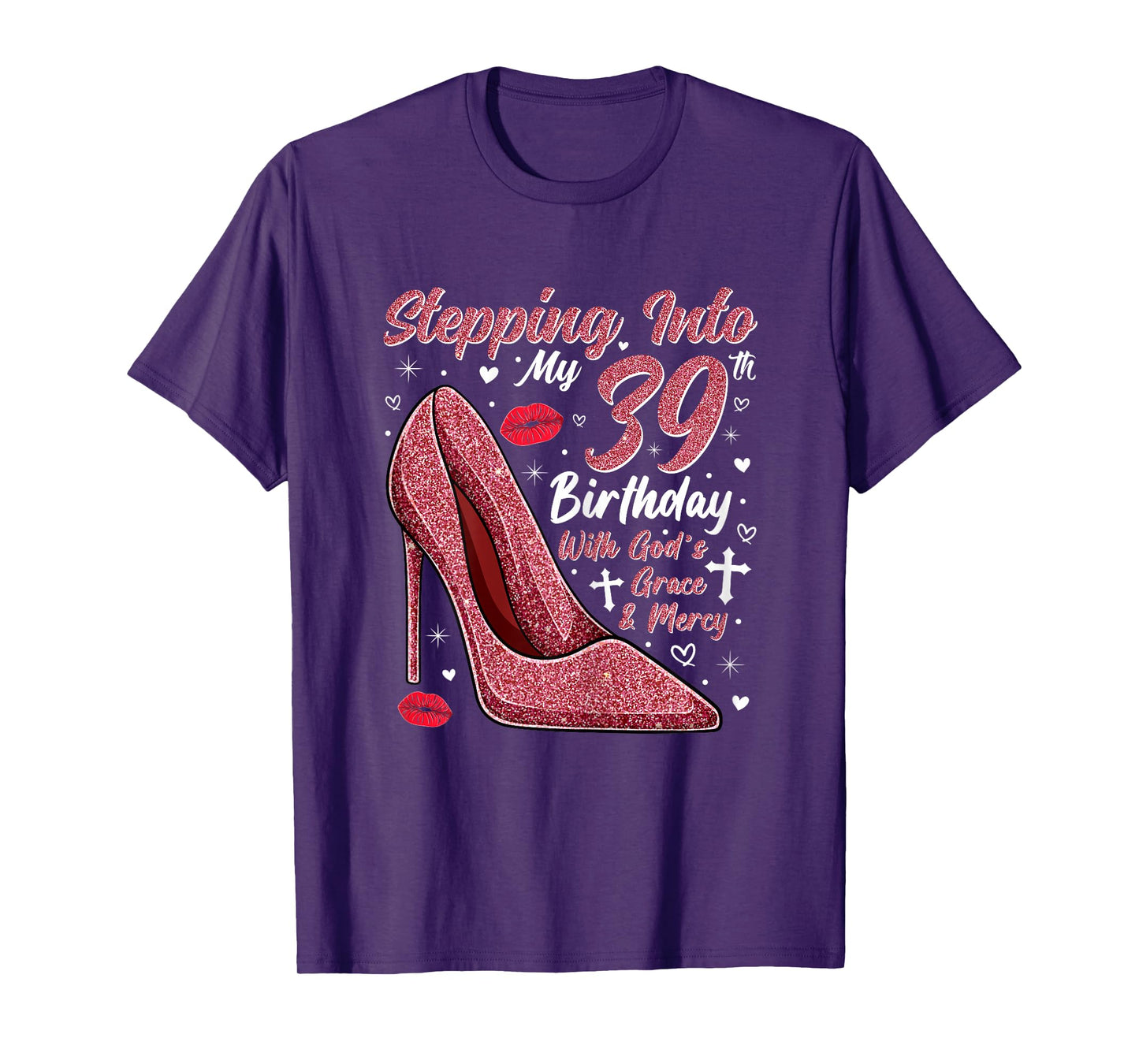 Stepping Into My 39th Birthday Ladies 39 Year Old T-Shirt