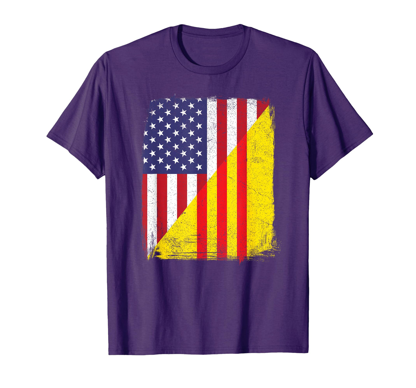 Vietnamese American Flag South Vietnam USA T-Shirt