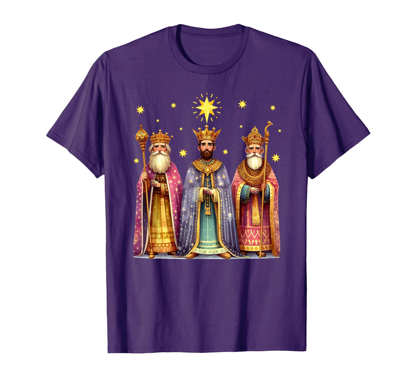 Feliz Dia De Reyes Epiphany Three Kings Day Los Reyes Magos T-Shirt