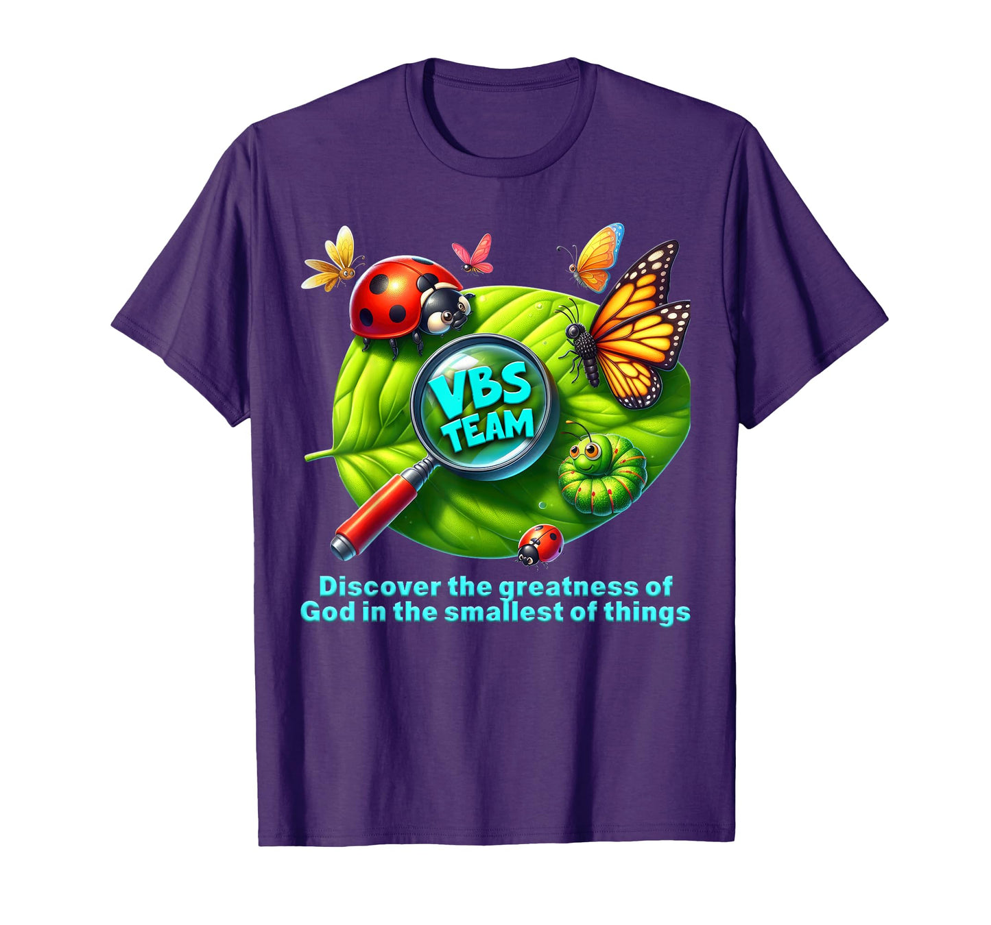 VBS Team 2025 Magnified Smallest Insects Adventure VBS T-Shirt