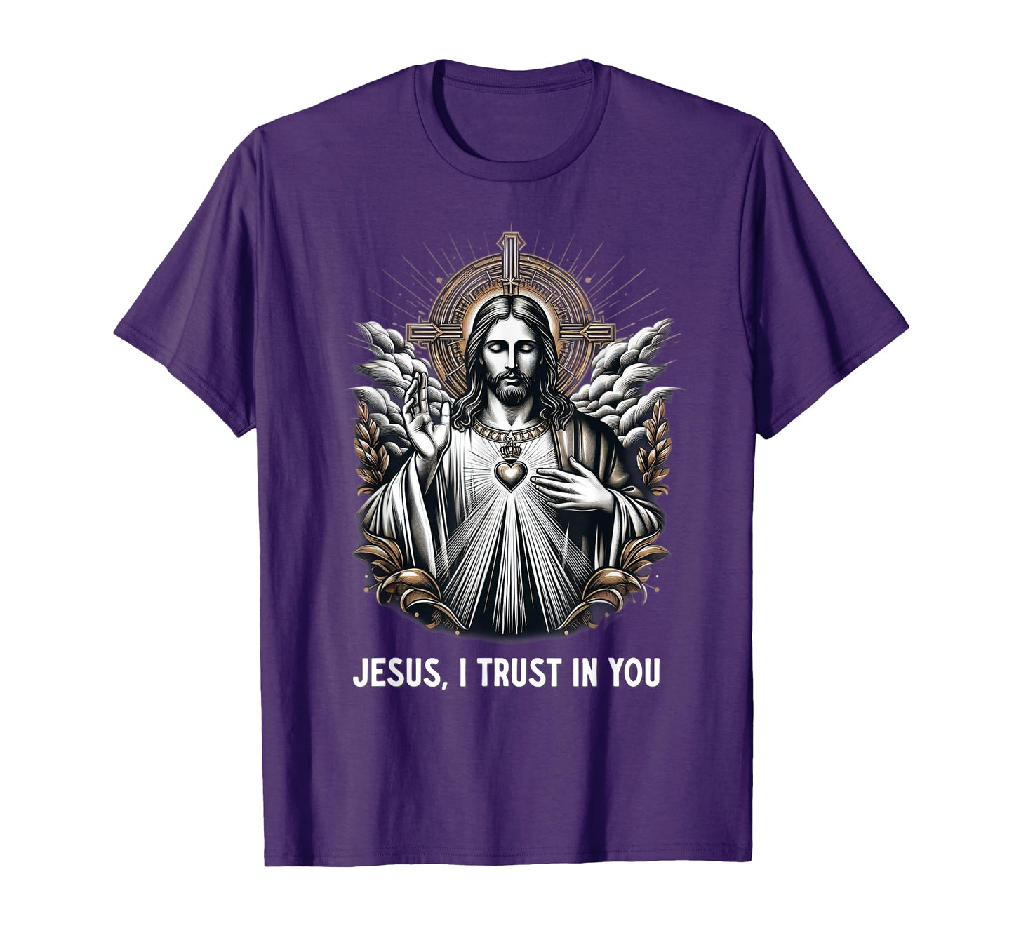 Jesus I Trust In You Divine Mercy Catholic T-Shirt