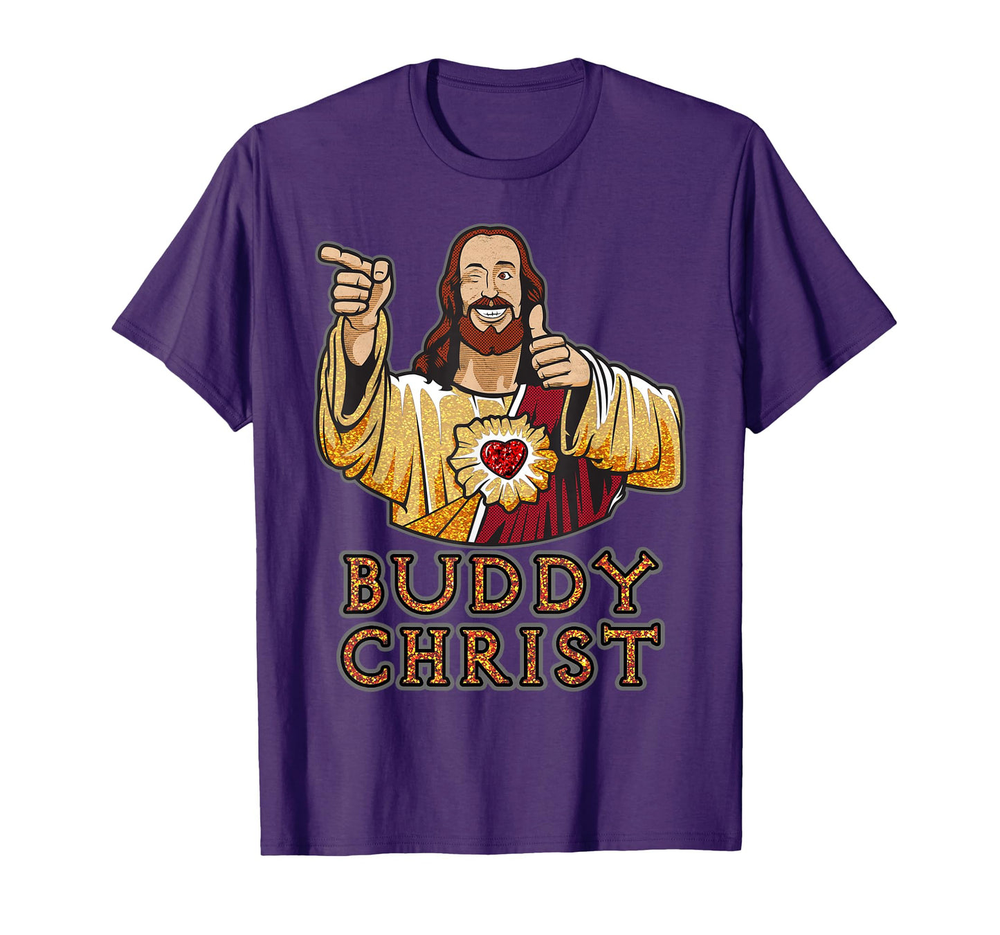 Kevin Smith View Askewniverse Buddy Christ Got Golden Wow T-Shirt