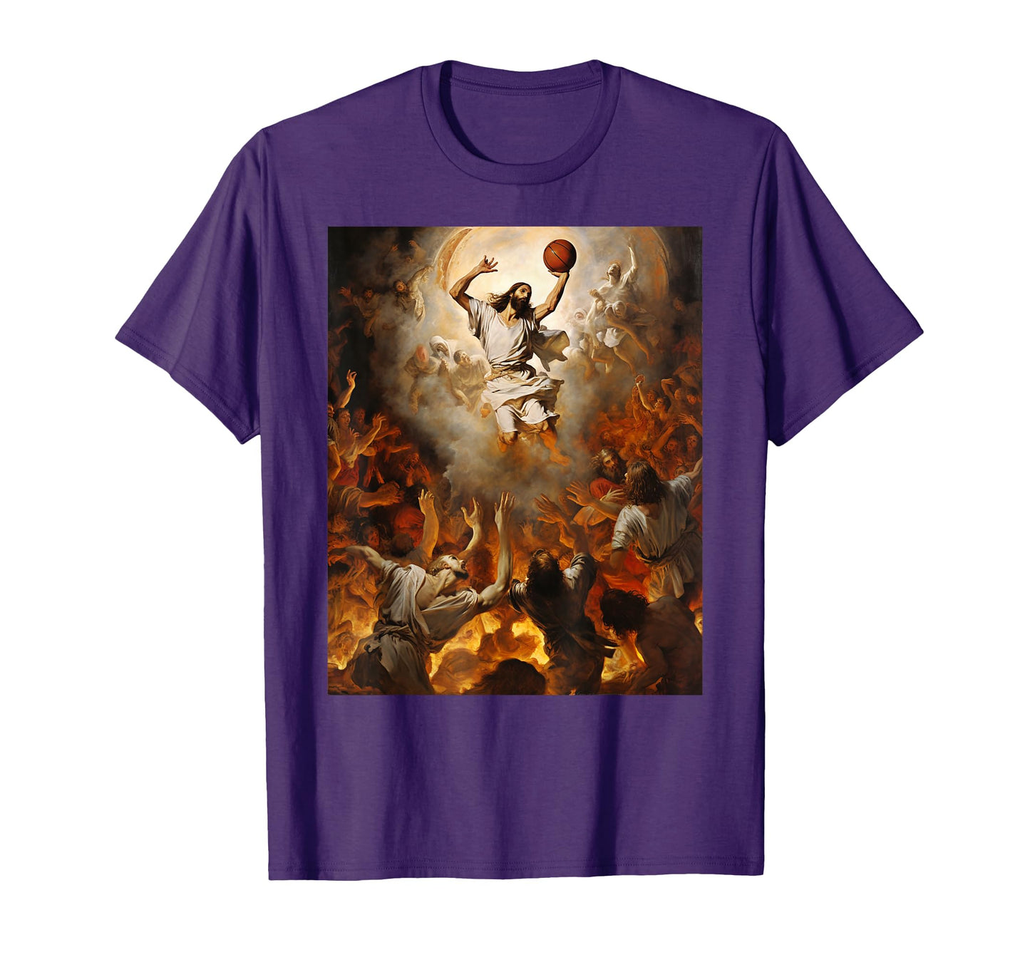 Jesus Playing Basketball T-Shirt
