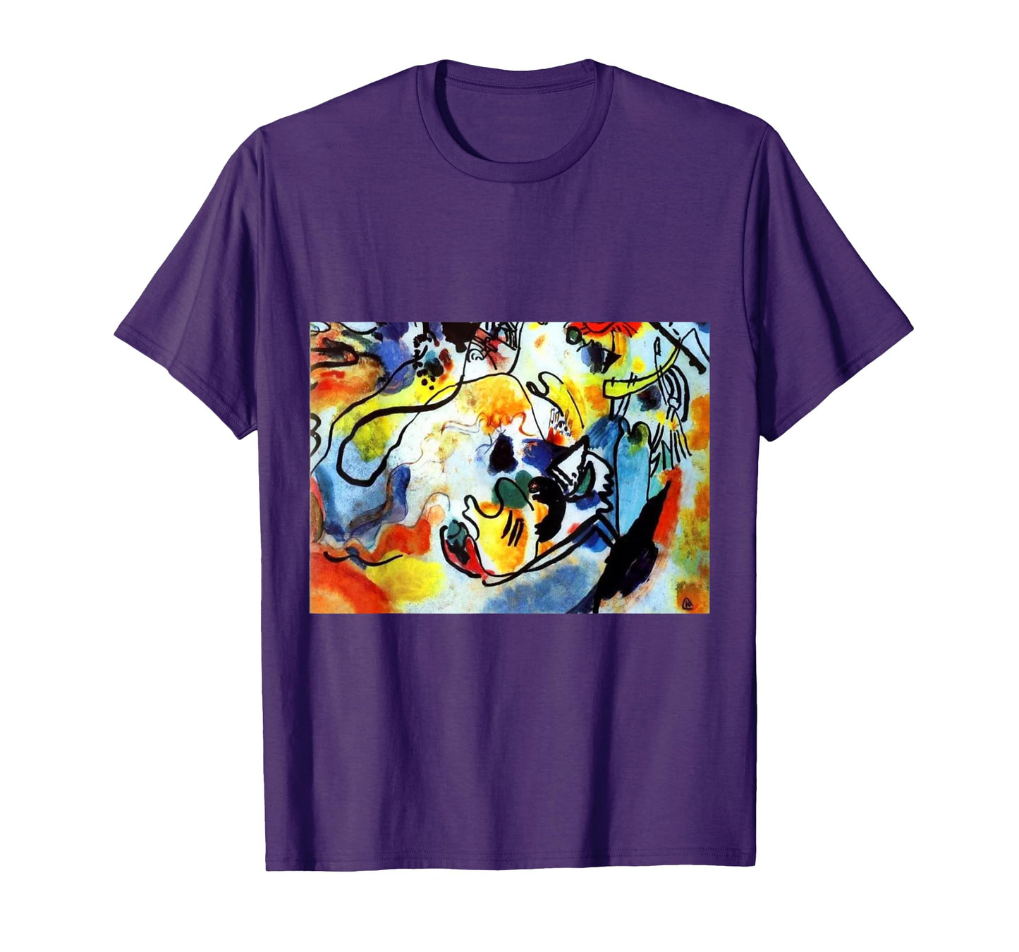 Wassily Kandinsky art -- The Last Judgement T-Shirt