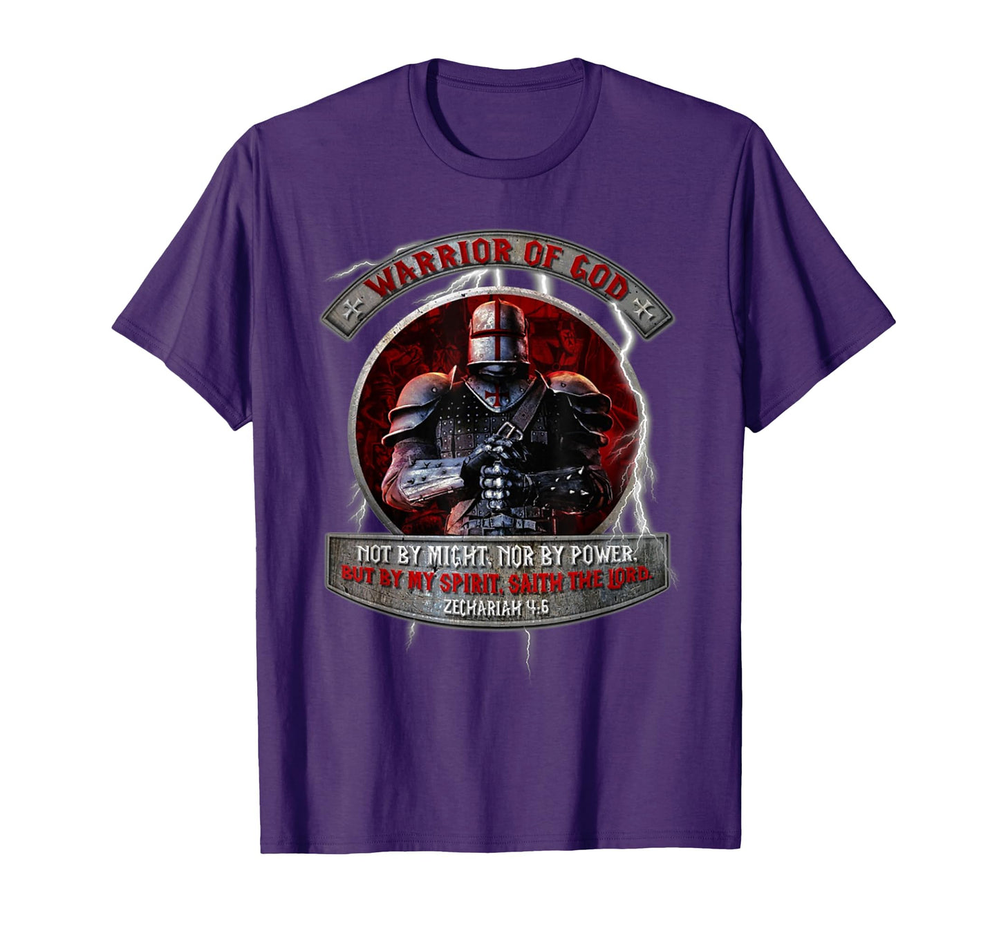 Warrior Of God not by might nor by power but by my spirit T-Shirt