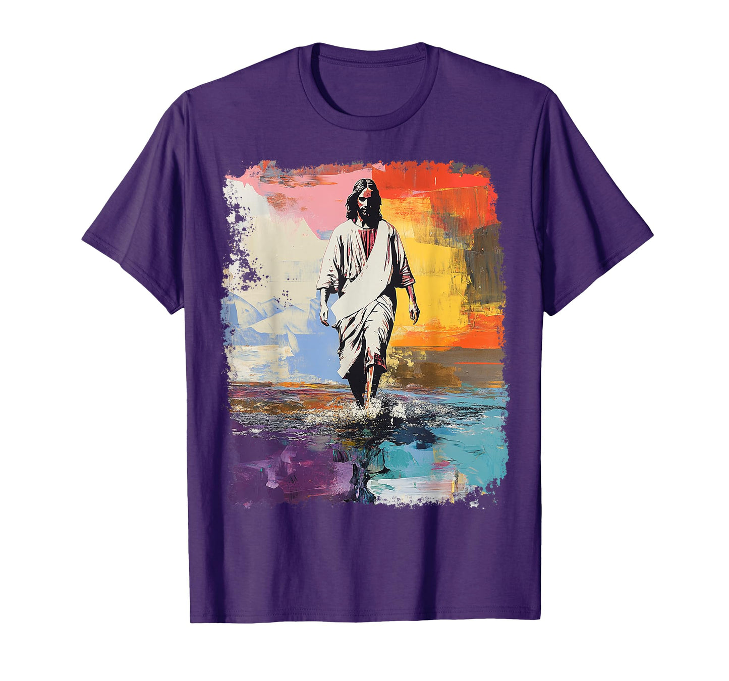 A Jesus Christ Design T-Shirt