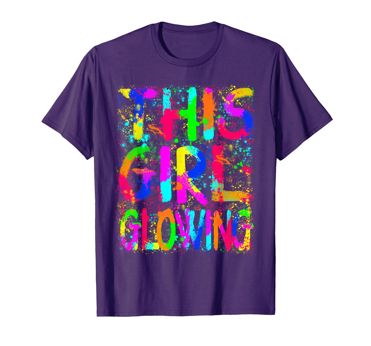 This Girl Glowing In My Glowing Era Group Team Tie Dye T-Shirt