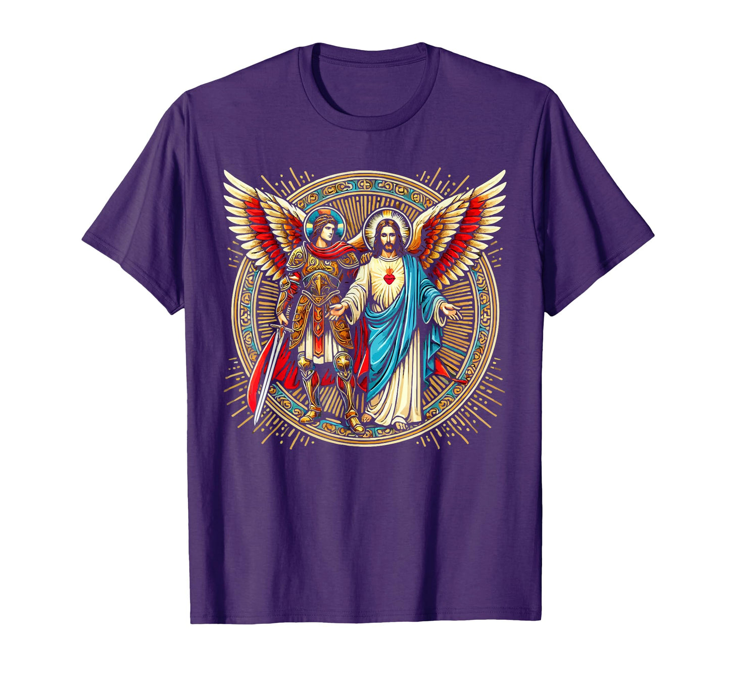 Archangel Gabriel Catholic Christianity Guardian Angel T-Shirt