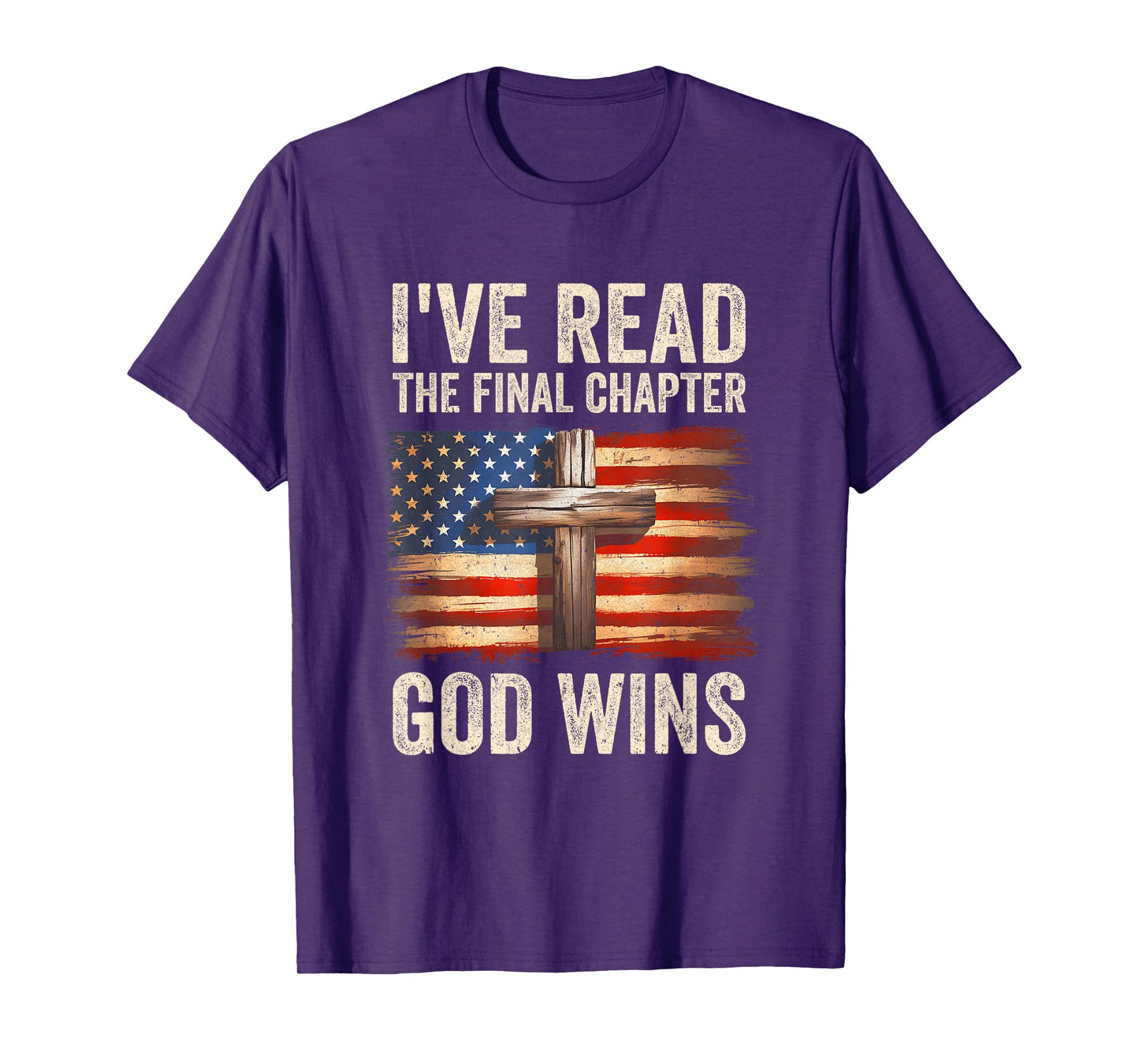 I've Read The Final Chapter God Wins Religious Christian T-Shirt