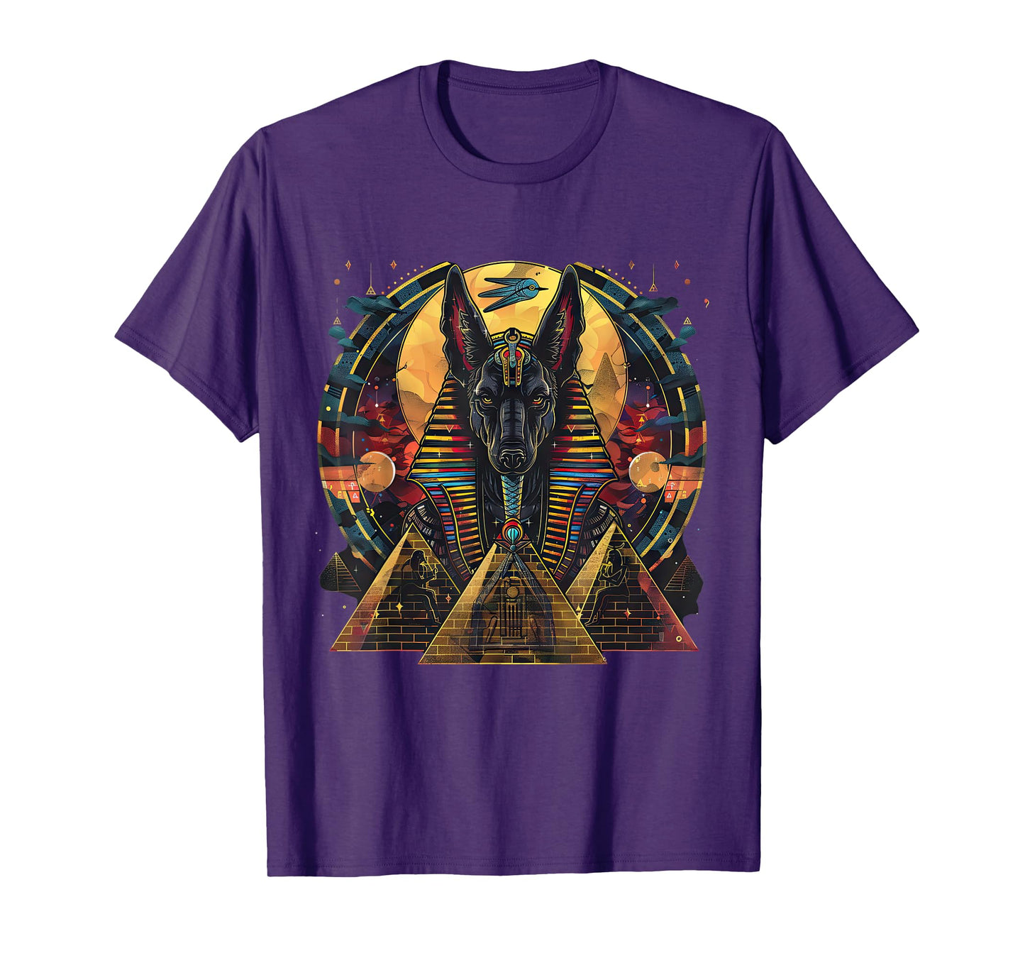 Ancient Egypt Mythology Egyptian God Anubis T-Shirt