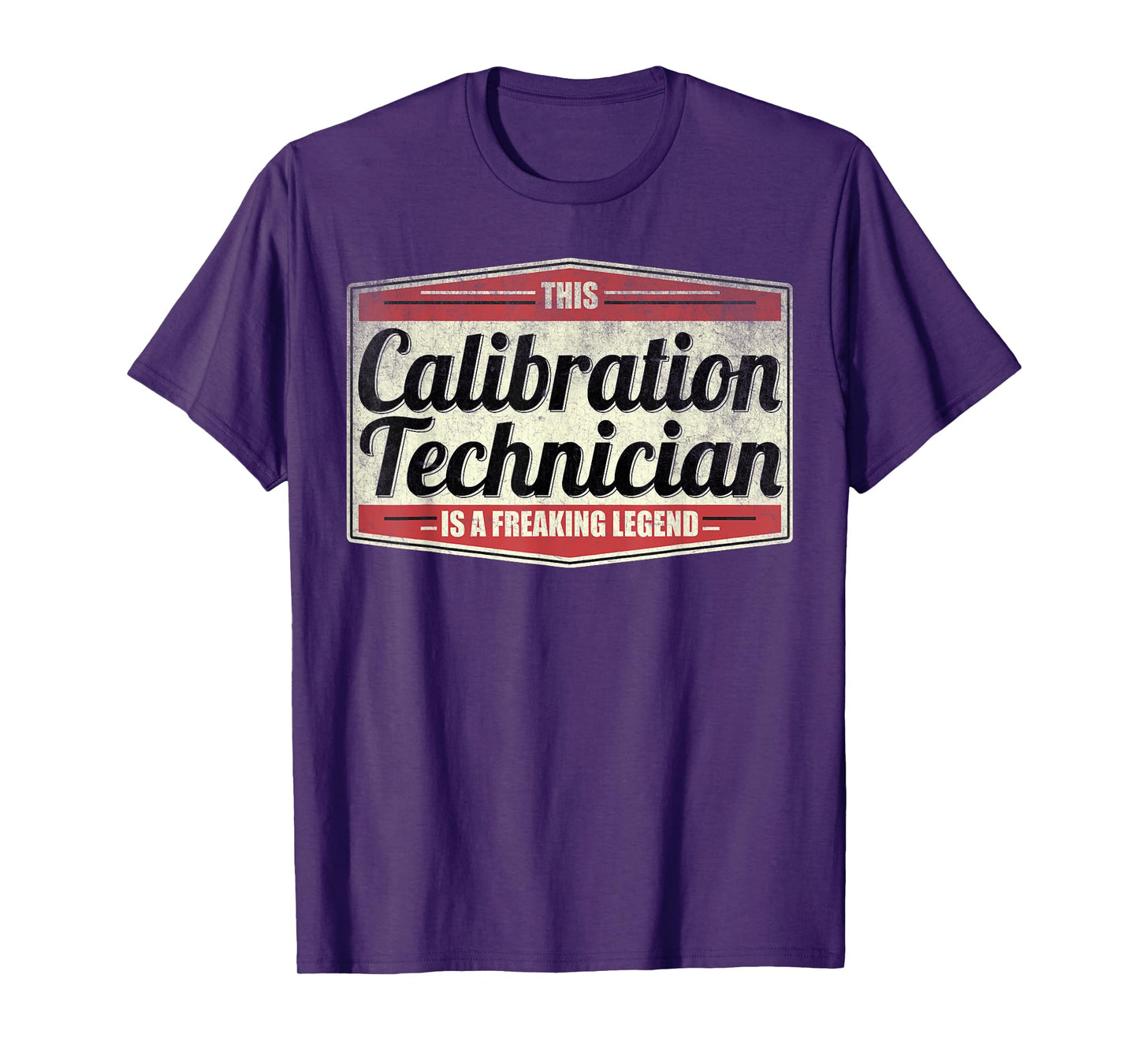 Funny Profession Quote Vintage Calibration Technician T-Shirt