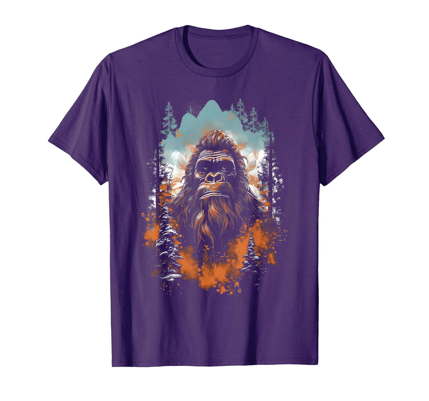 Bigfoot Sasquatch Lovers For Men Women Kids T-Shirt