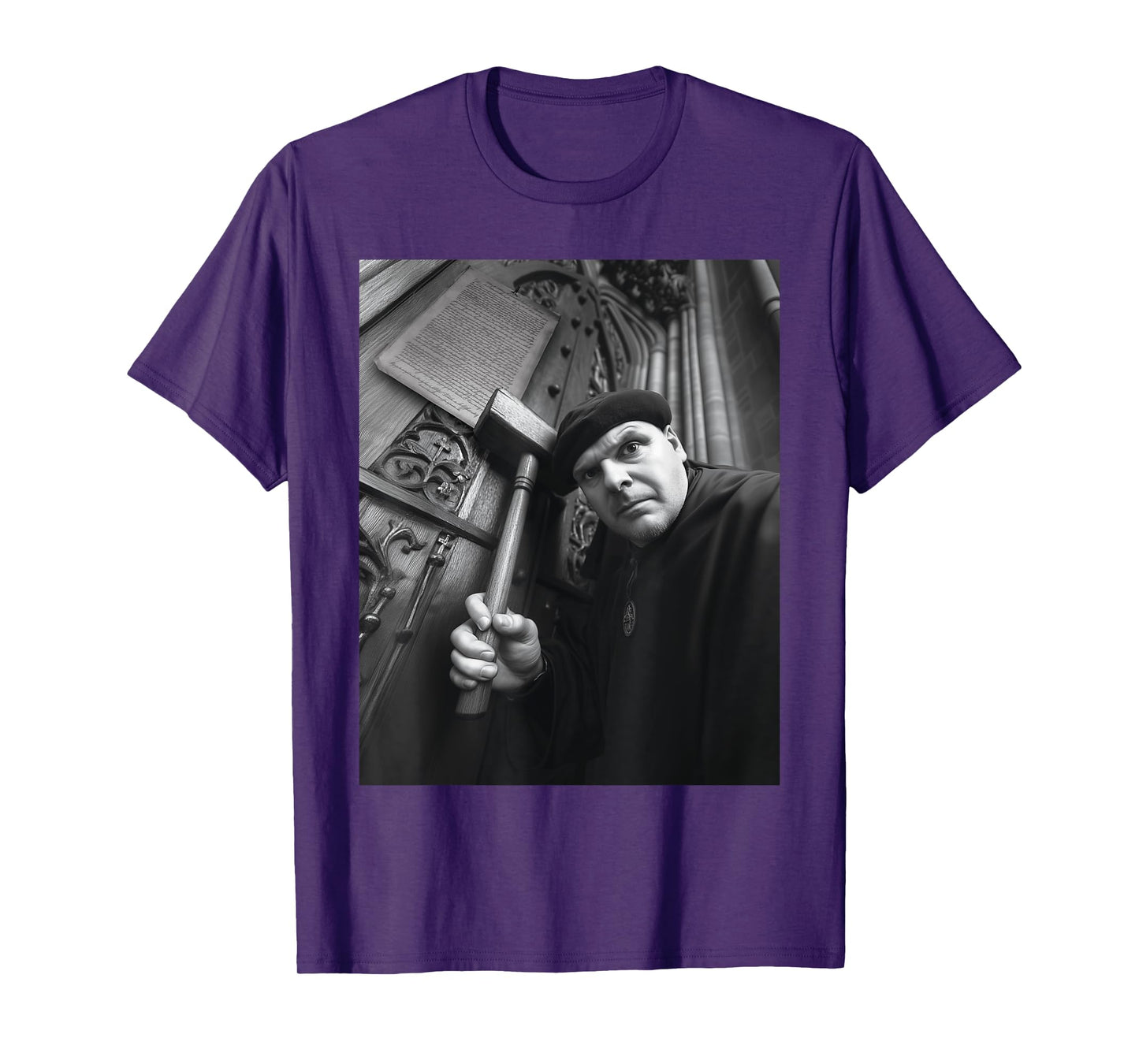 Funny Martin Luther Selfie Reformation Reformed Christian T-Shirt