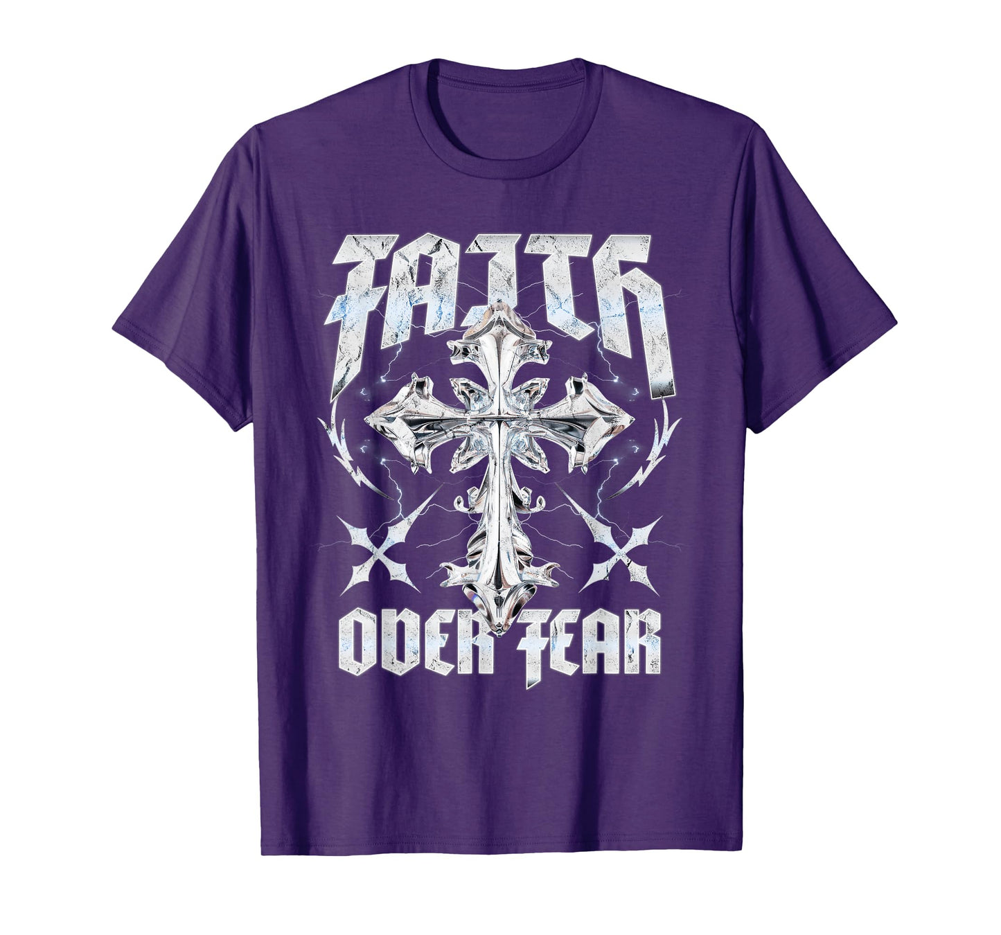 Faith Over Fear - Christian Streetwear T-Shirt