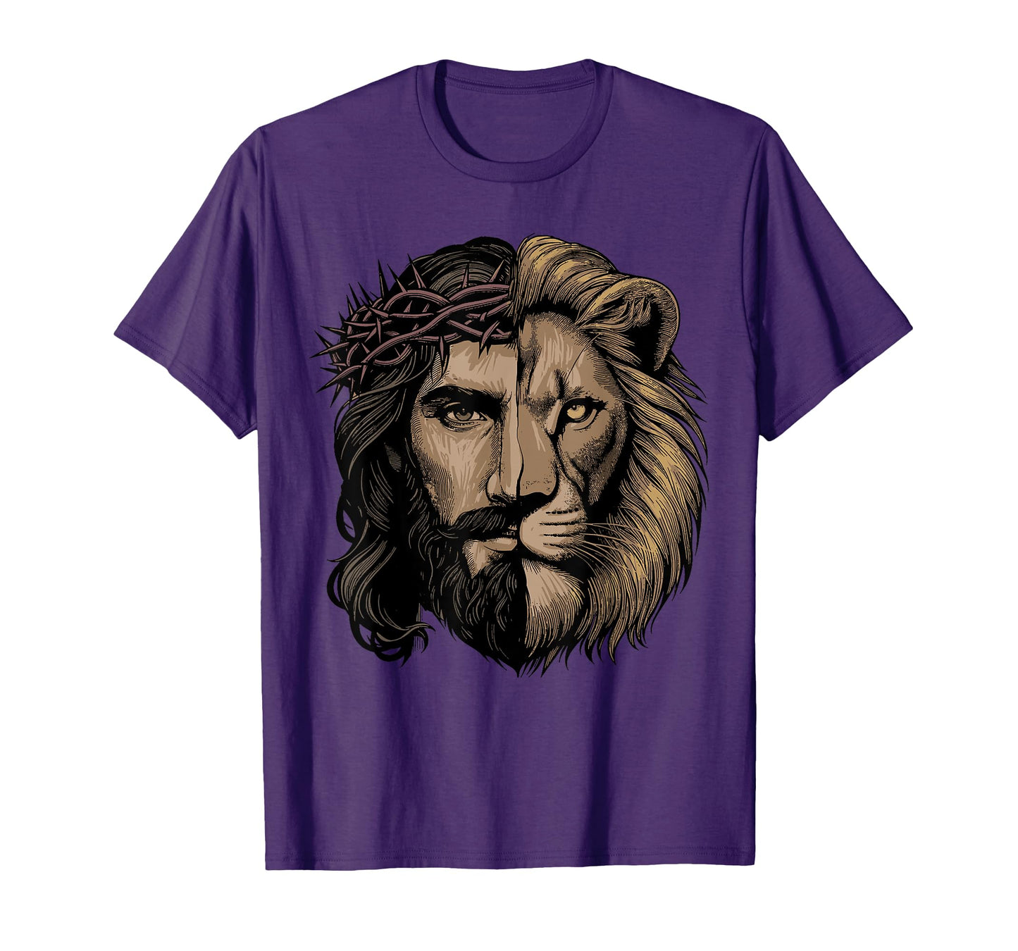 Jesus Shirt Christian Inspiration Jesus Lion Of Judah T-Shirt