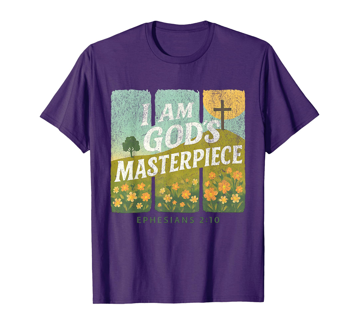 I AM GOD`S Masterpiece Christian Ephesians 2:20 T-Shirt