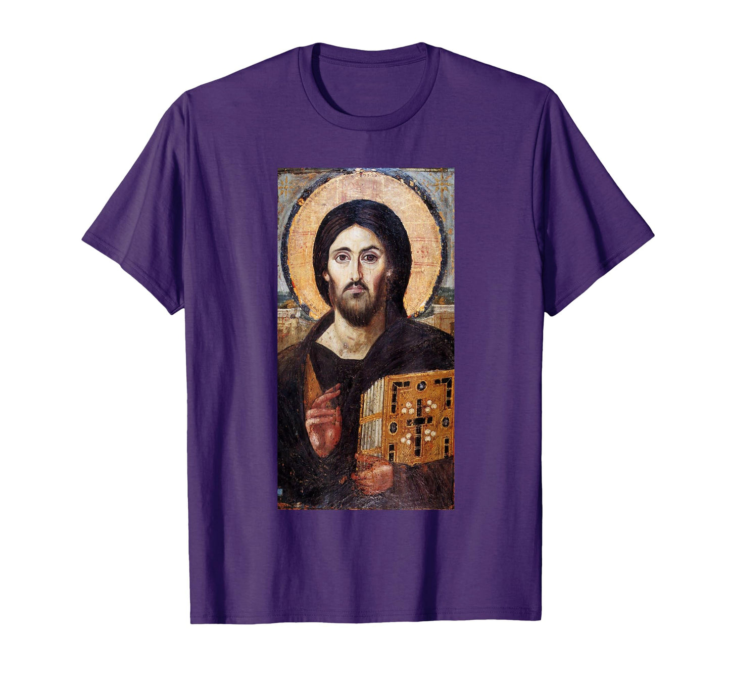 Jesus Christ Pantocrator Sinai Orthodox Christian Icon Gifts T-Shirt