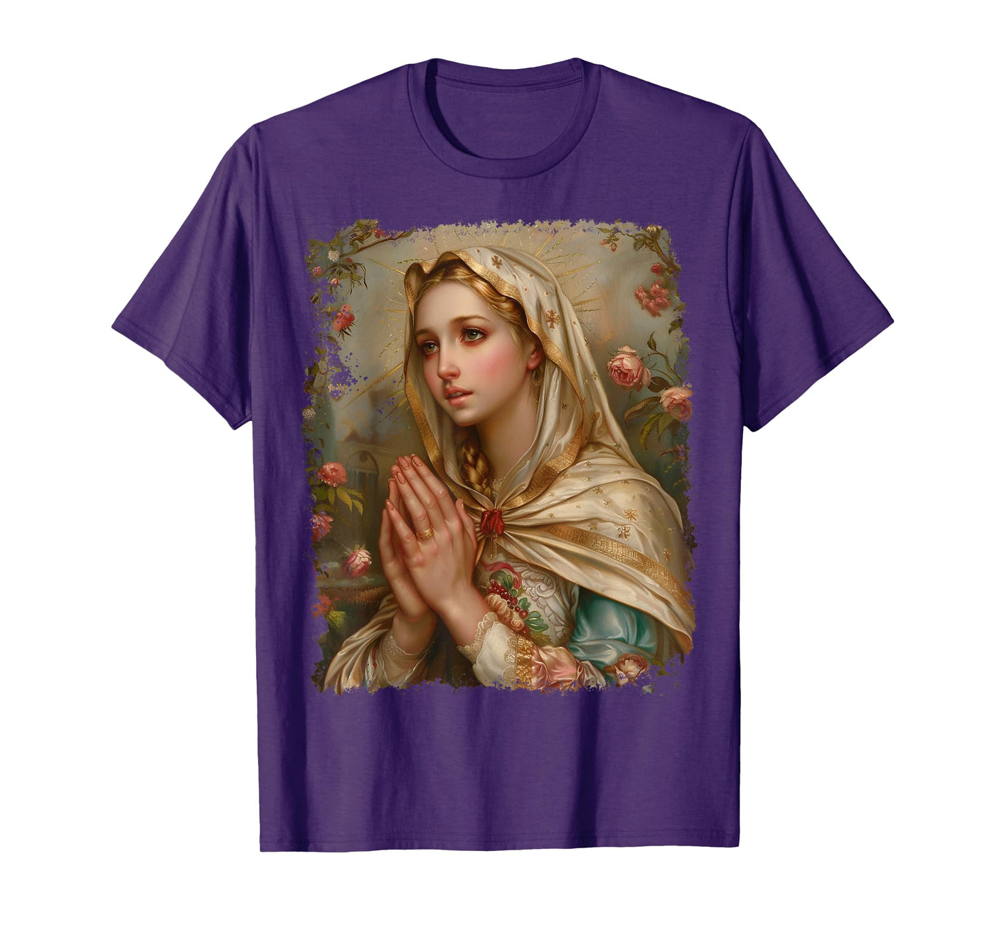 Mother of Jesus Christ Saint Mary Christian T-Shirt