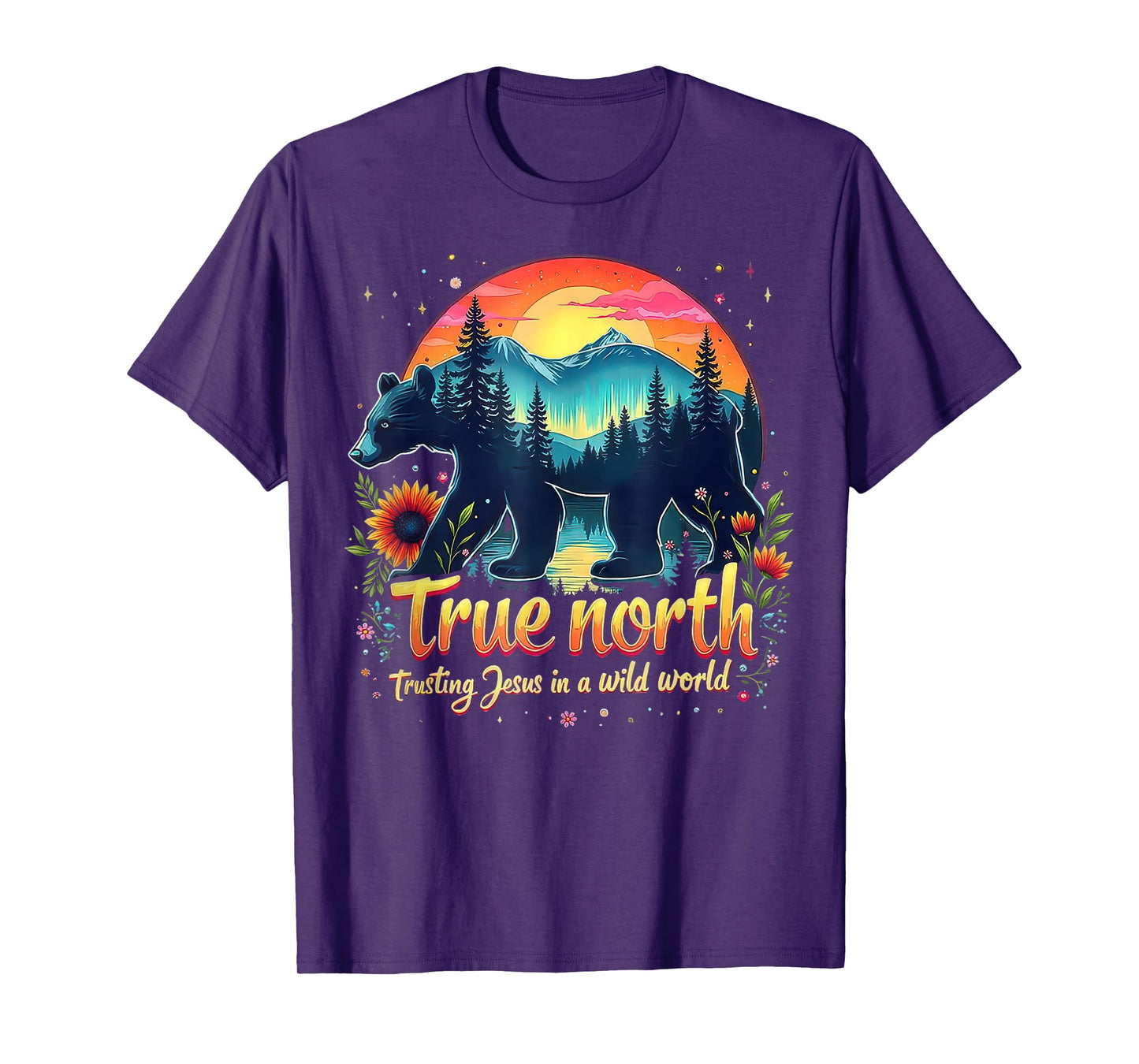 True North Trusting Jesus In A Wild World VBS 2025 T-Shirt