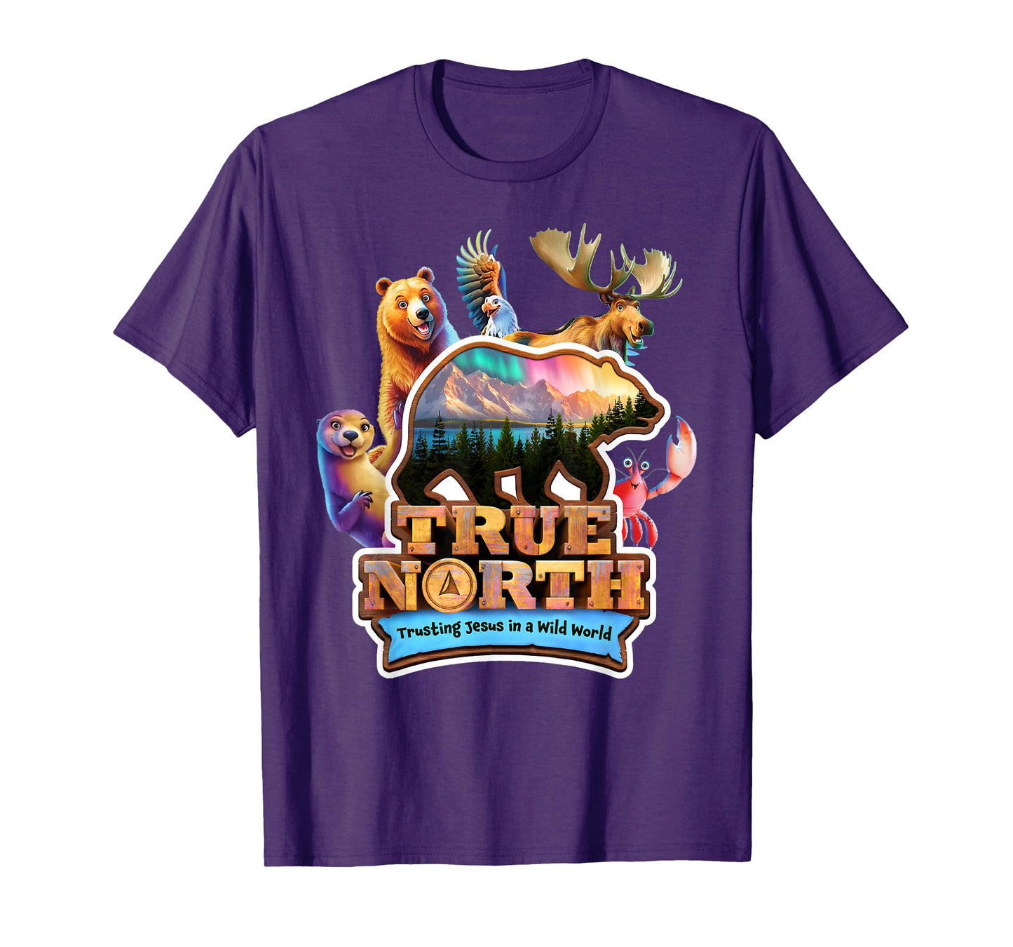 True North VBS 2025 Trusting Jesus Christian Camp T-Shirt