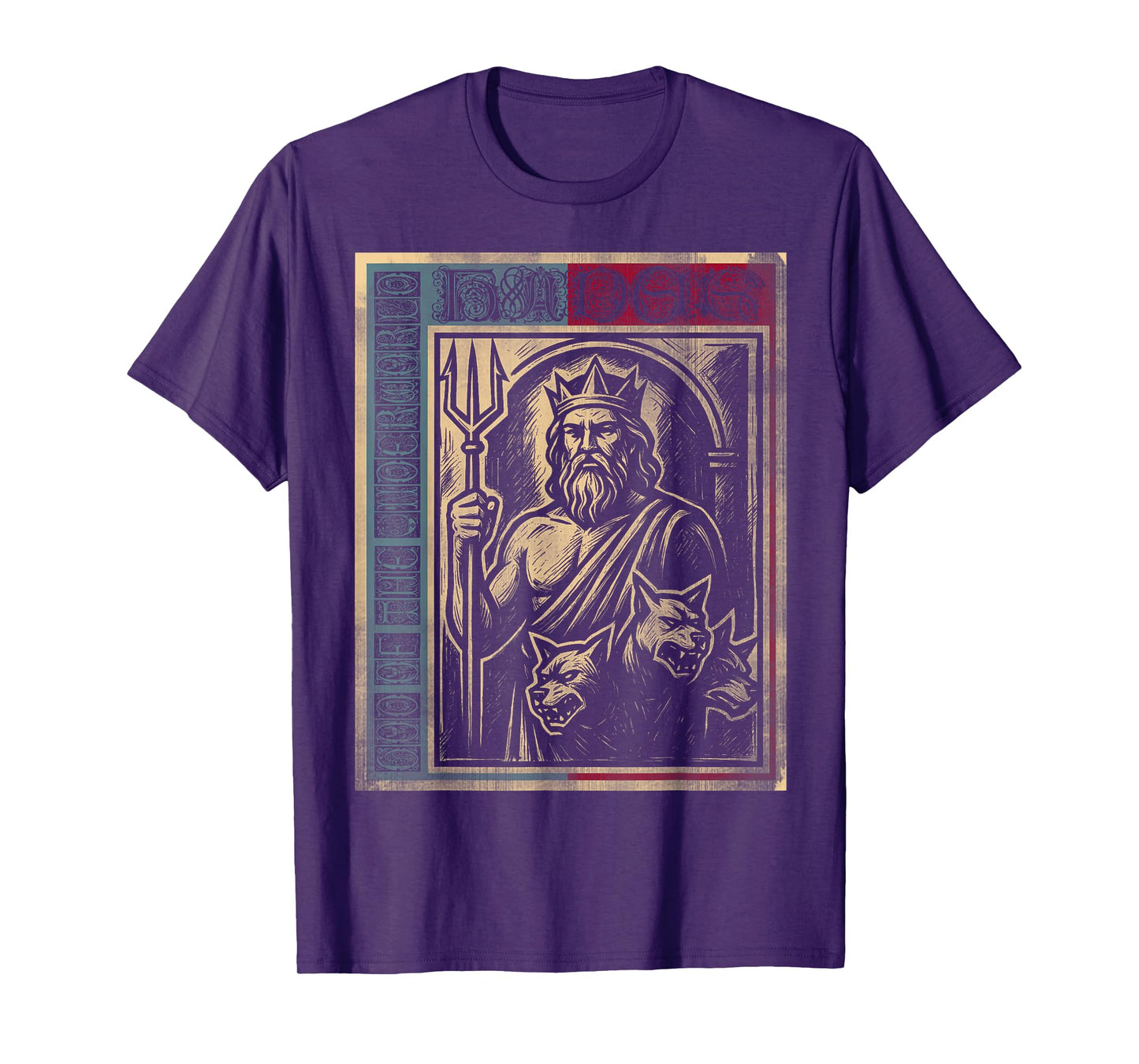 Hades The Greek god of The Underworld tee Greek Mythology T-Shirt