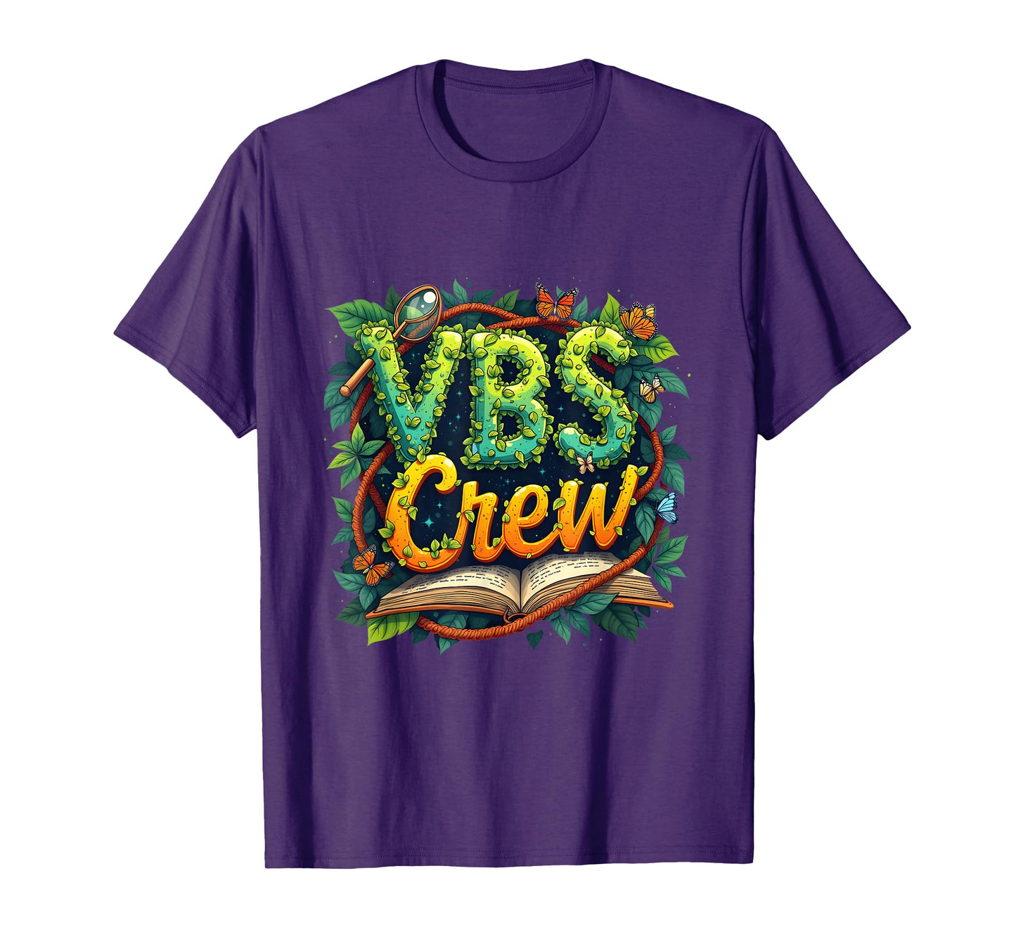VBS Crew Camp Youth 2025 Magnified Insects Adventure Squad T-Shirt