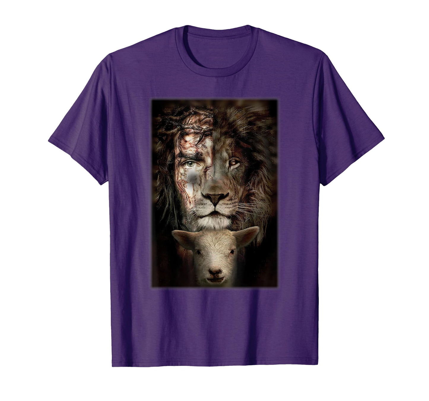 Jesus Lion Lamb Christian Lover T-Shirt