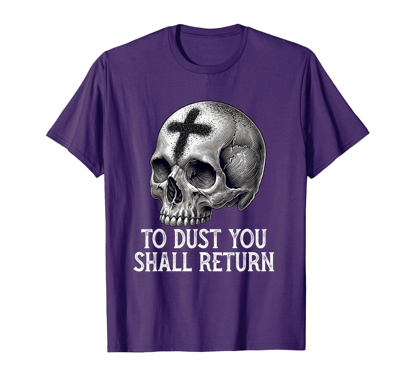 Memento Mori Catholic Crucifix Traditional Latin Mass Skull T-Shirt