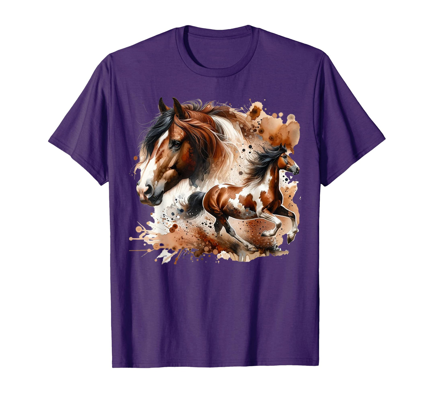 Bay Paint Quarter Horses T-Shirt