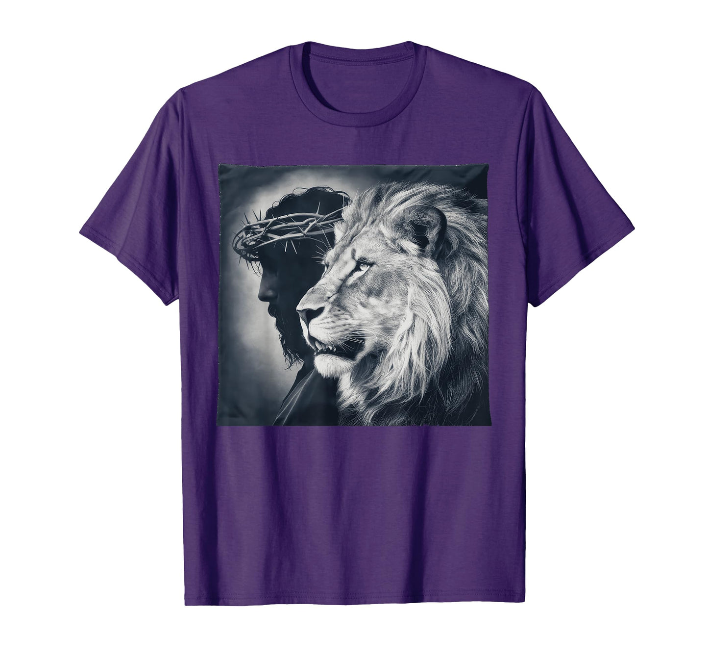 Lion of Judah Christian Cross T-Shirt