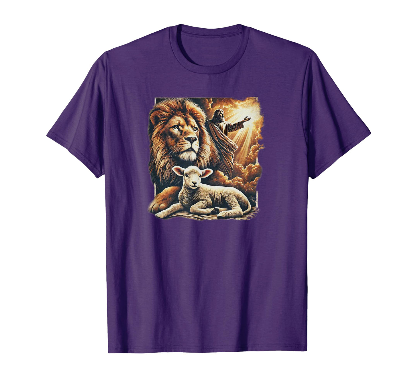 Revelation 5:5 lion and lamb T-Shirt