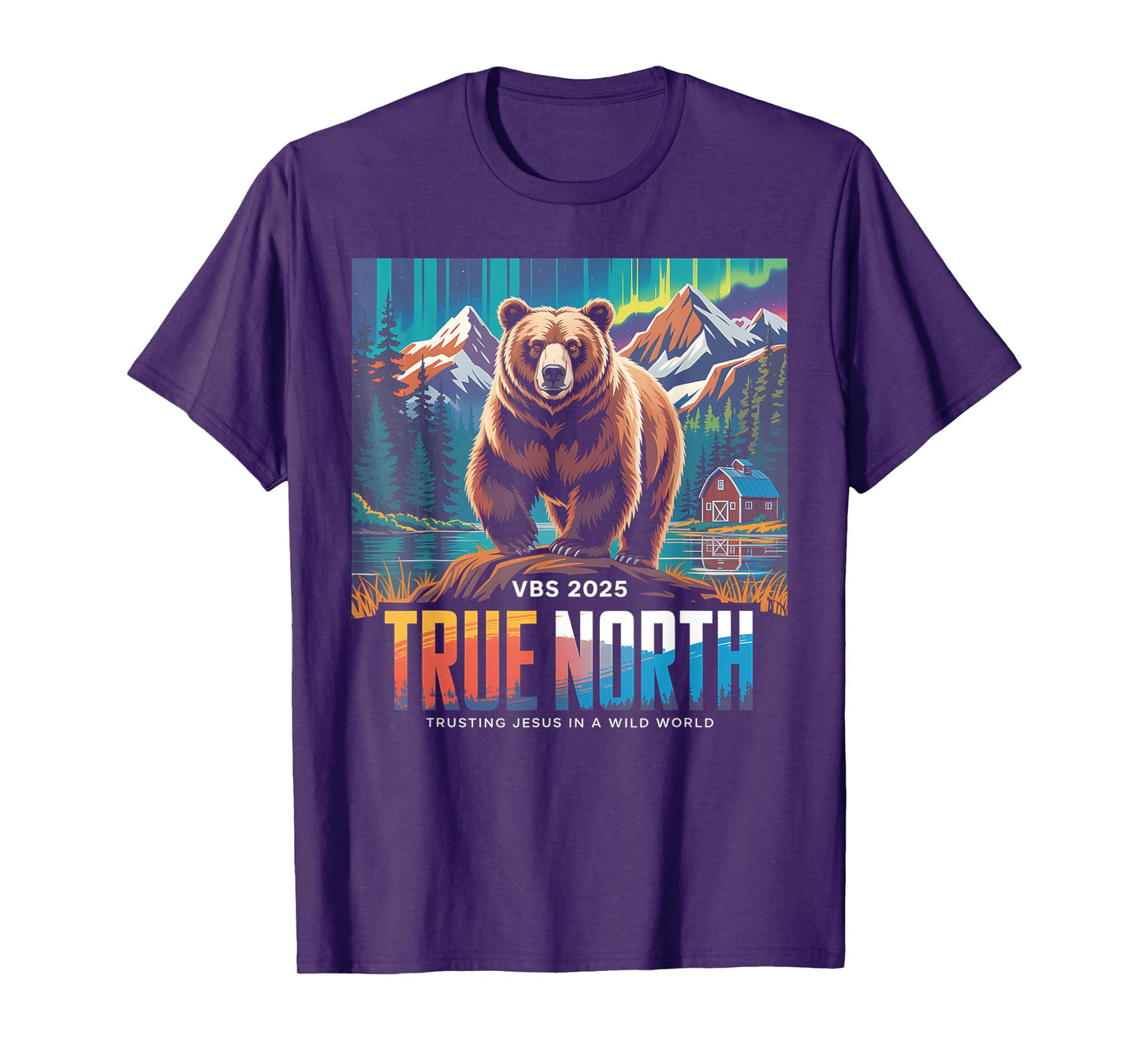 VBS 2025 True North Trusting Jesus Christian Summer T-Shirt