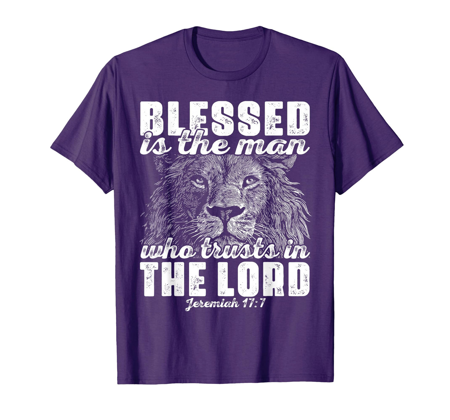Christian Jesus Christ Lion of Judah Faith Trust in The Lord T-Shirt