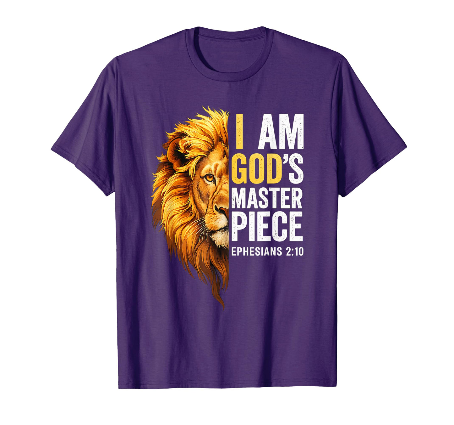 I AM GOD`S Masterpiece Christian Ephesians 2:20 T-Shirt