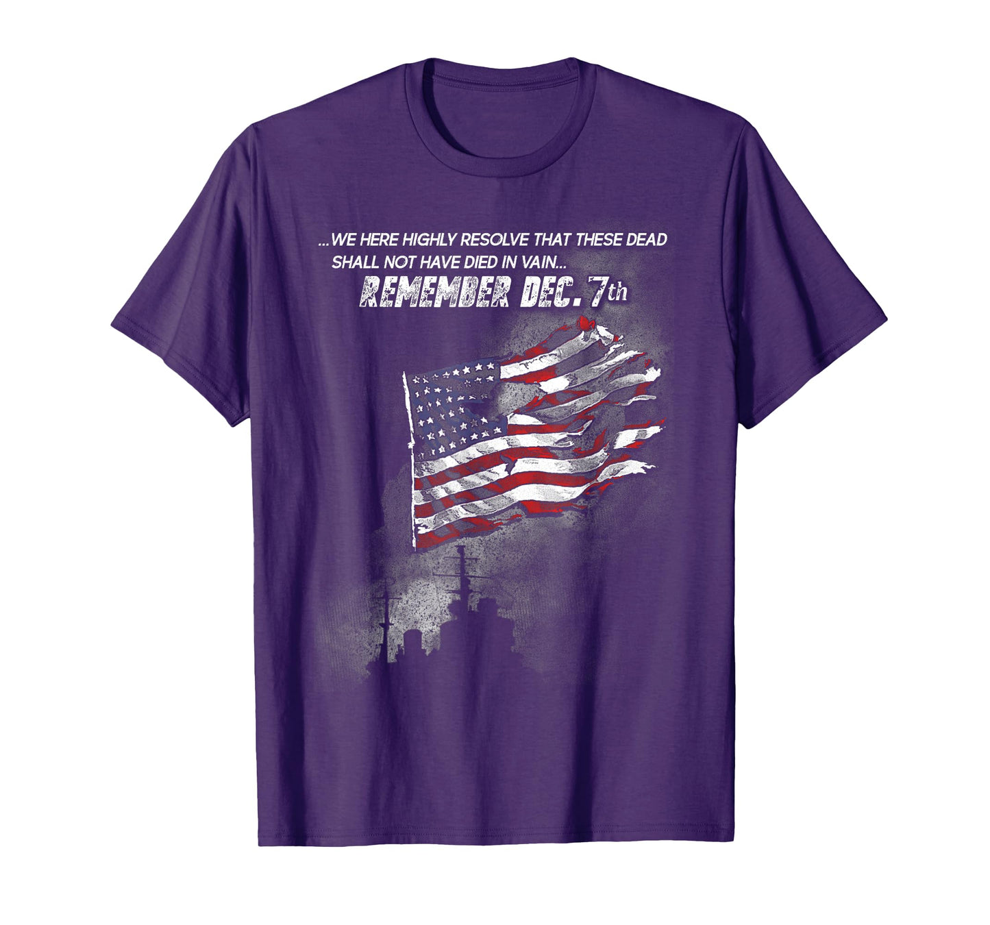 Pearl Harbor: Remember Dec. 7th T-Shirt