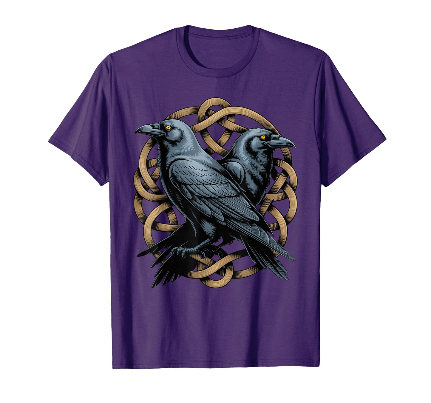 Norse Knotwork - Odins Raven Viking Midgard Thor Walhalla T-Shirt