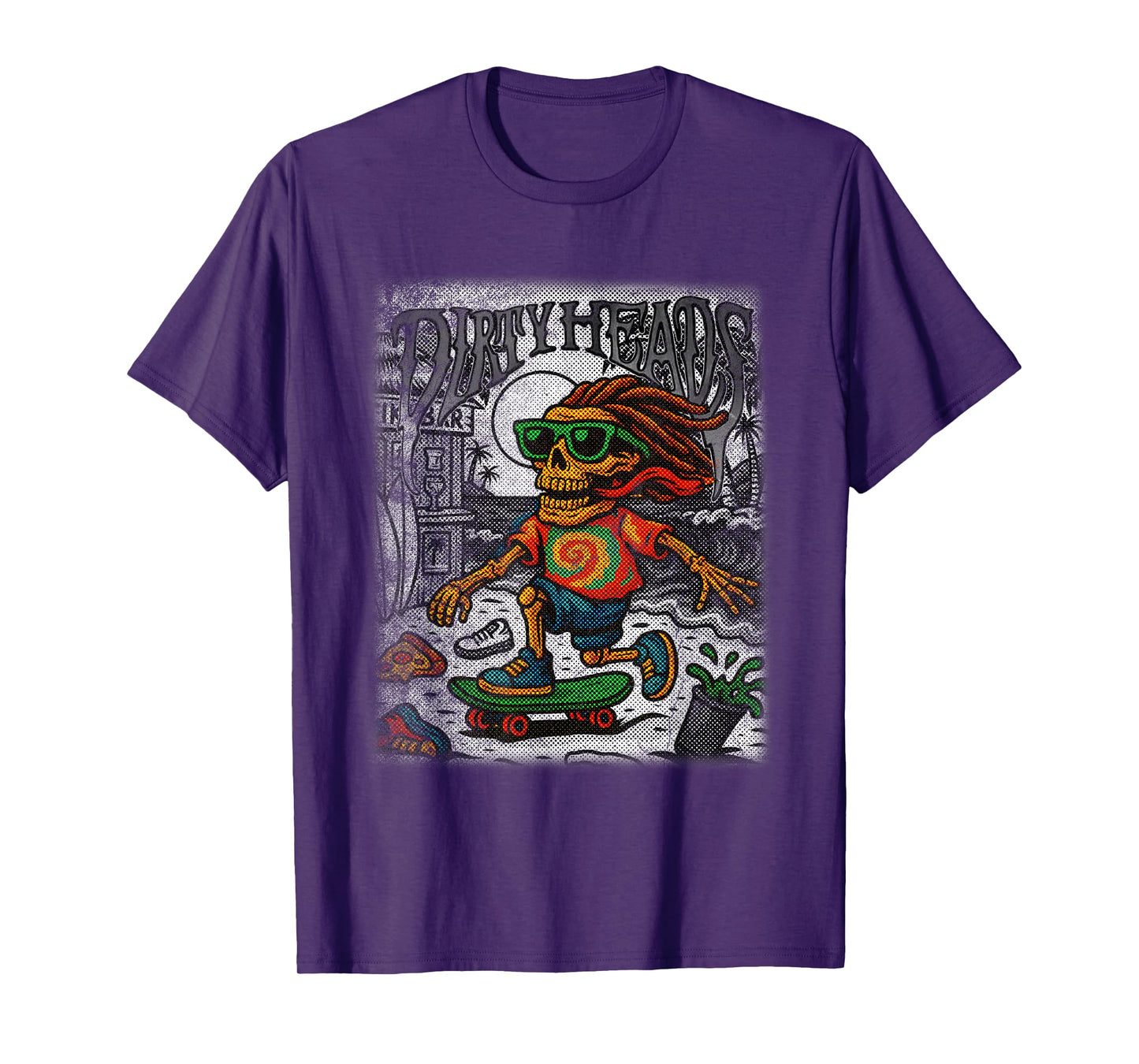 Vintage Dirty Heads in retro Funny style T-Shirt