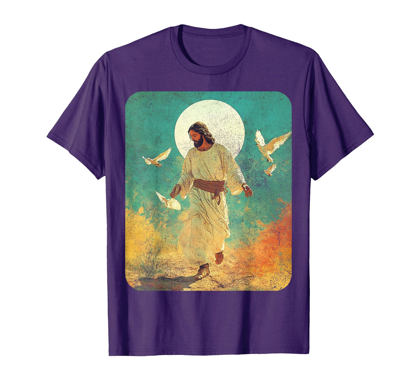 Jesus Christ Graphic Design T-Shirt