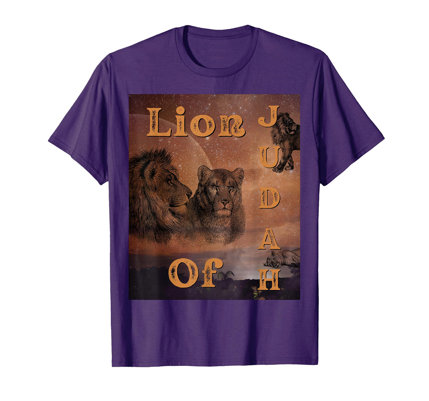 Lion of Judah Untamed Majesty Faith-Inspired Symbolism T-Shirt