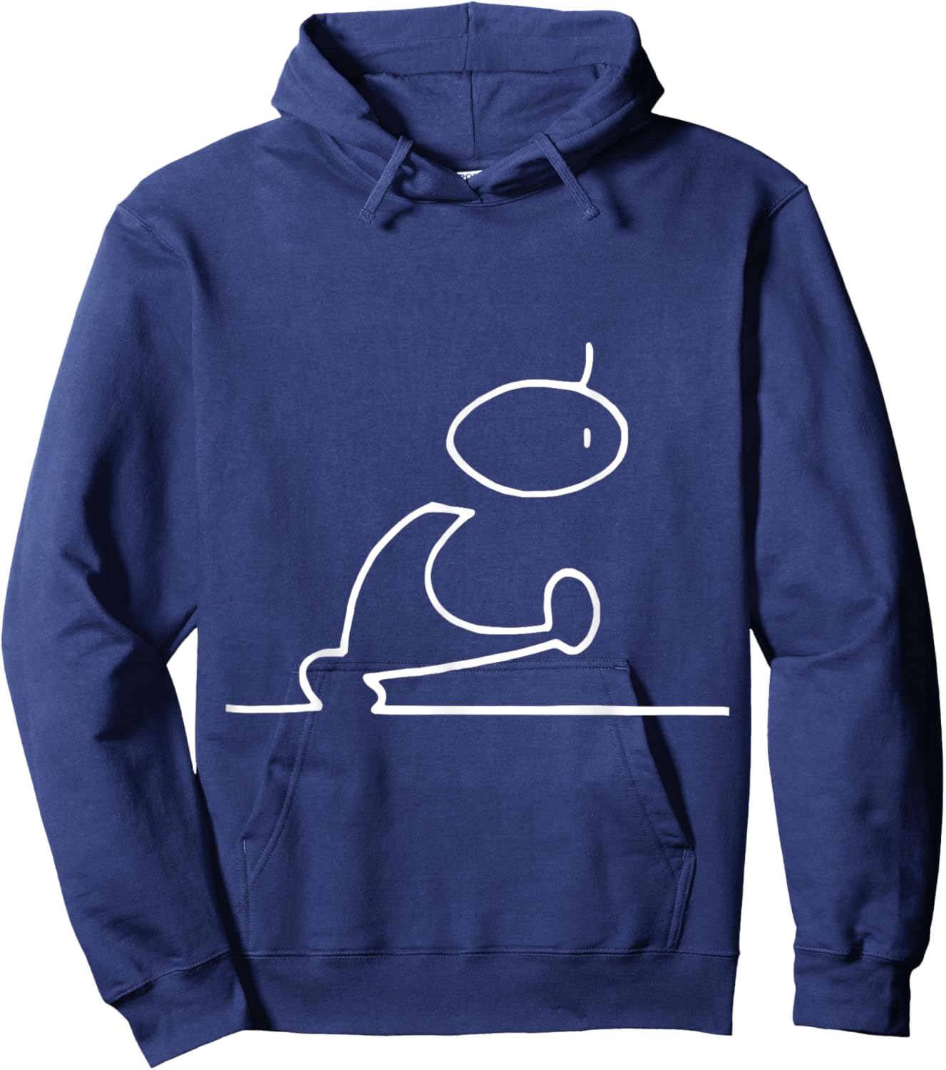 Gigi Blablabla Techno Oldschool Rave Hoodie - Hoodie | Navy